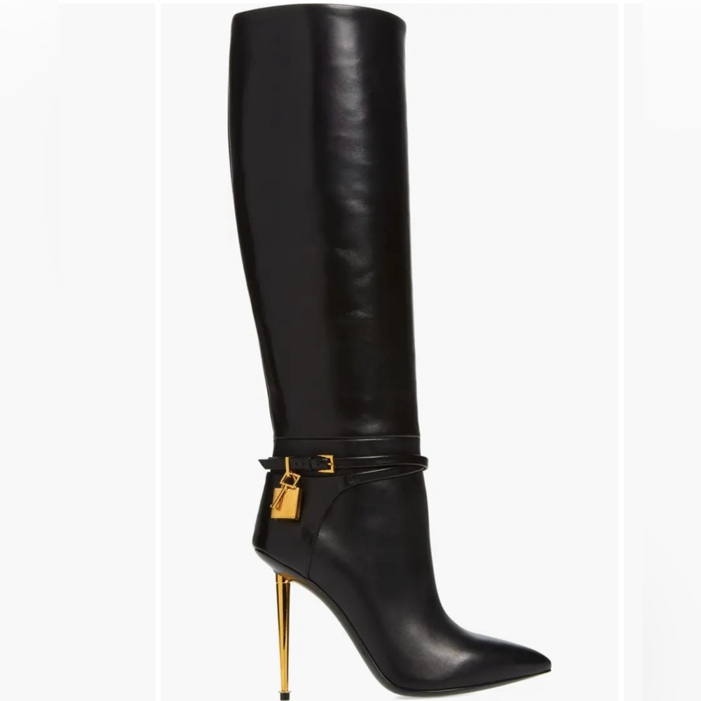 *SOLD* Brand New Tom Ford Padlock Heeled Boots - SIZE EU38